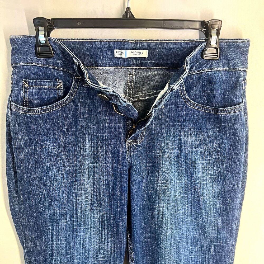 Riders by Lee Women’s Jeans Medium Wash Bootcut Mid Rise Stretch Denim Size 6